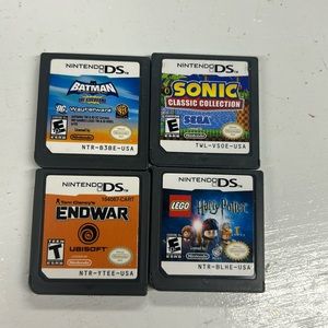 Nintendo DS game lot